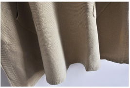 韓國同款氣質斗篷外套 蝙蝠袖針織毛衣的時尚風潮與市場優勢