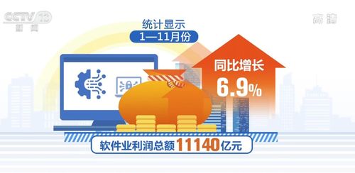 今年前11個月 我國軟件業務收入同比增長10.4